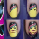 Illustration for article titled DIY: The LEGO Movie nail art